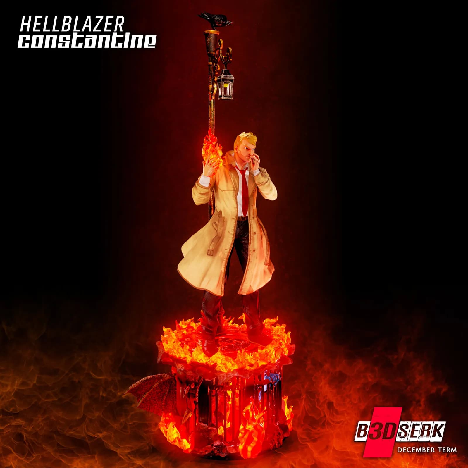 STL - Constantine Hellblazer render 2