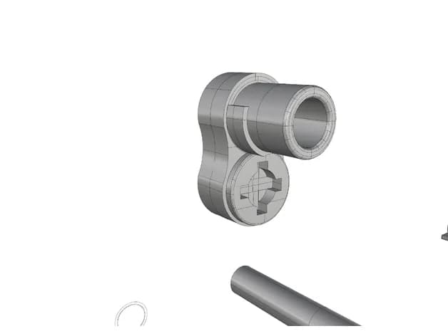 STL - Conversión M1 Garand para Airsoft render 3