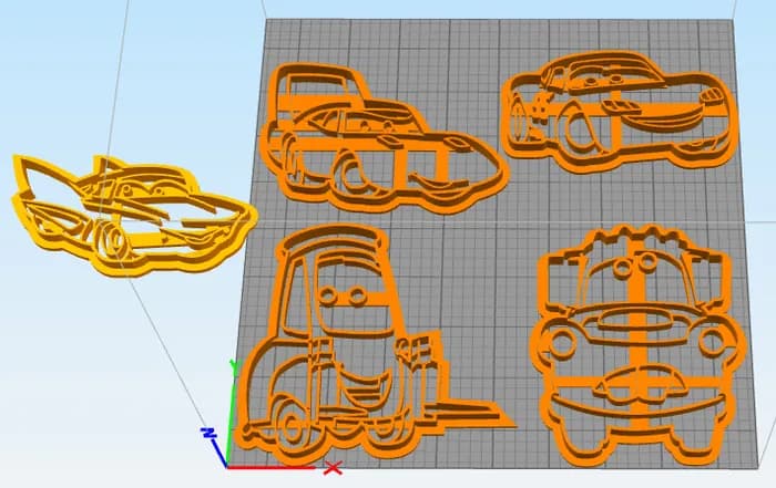 cookie cutter set cars movie
