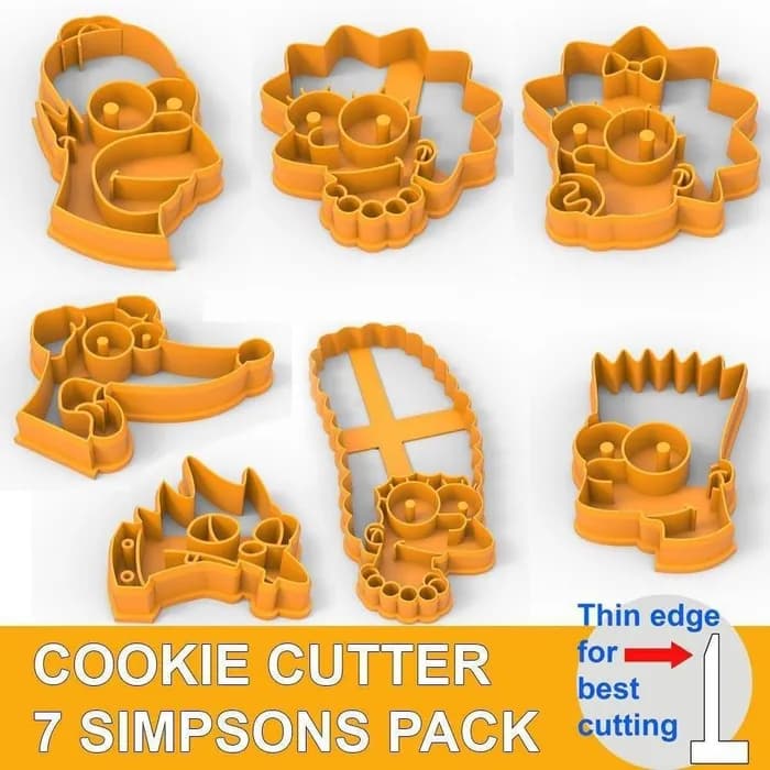 STL - cookie cutter simpson