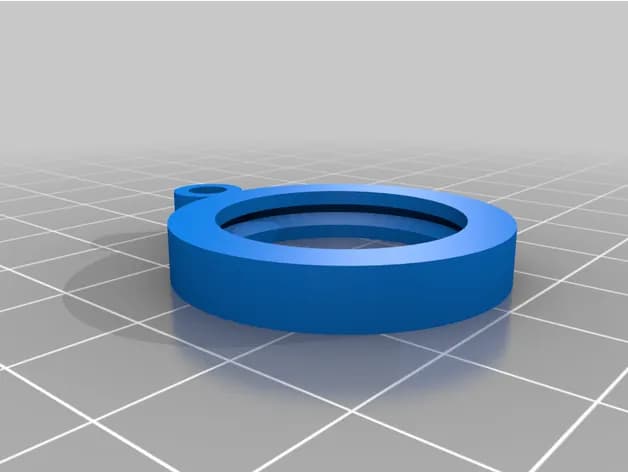 STL - Corazón giratorio para llavero render 5