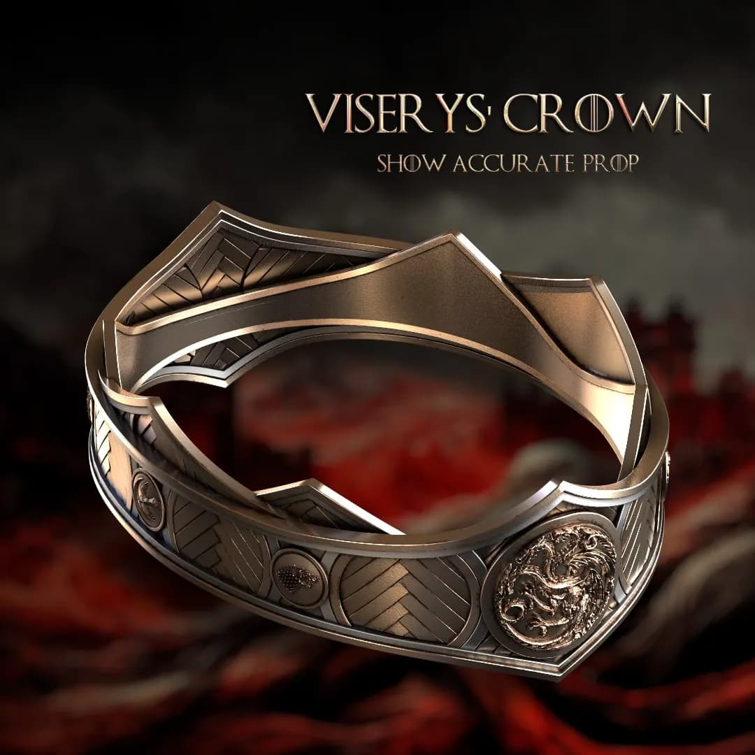 STL - Corona de Viserys Targaryen 2
