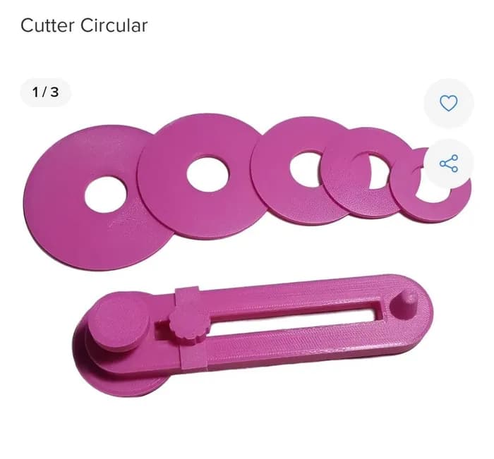 STL - Cortador Circular 3D