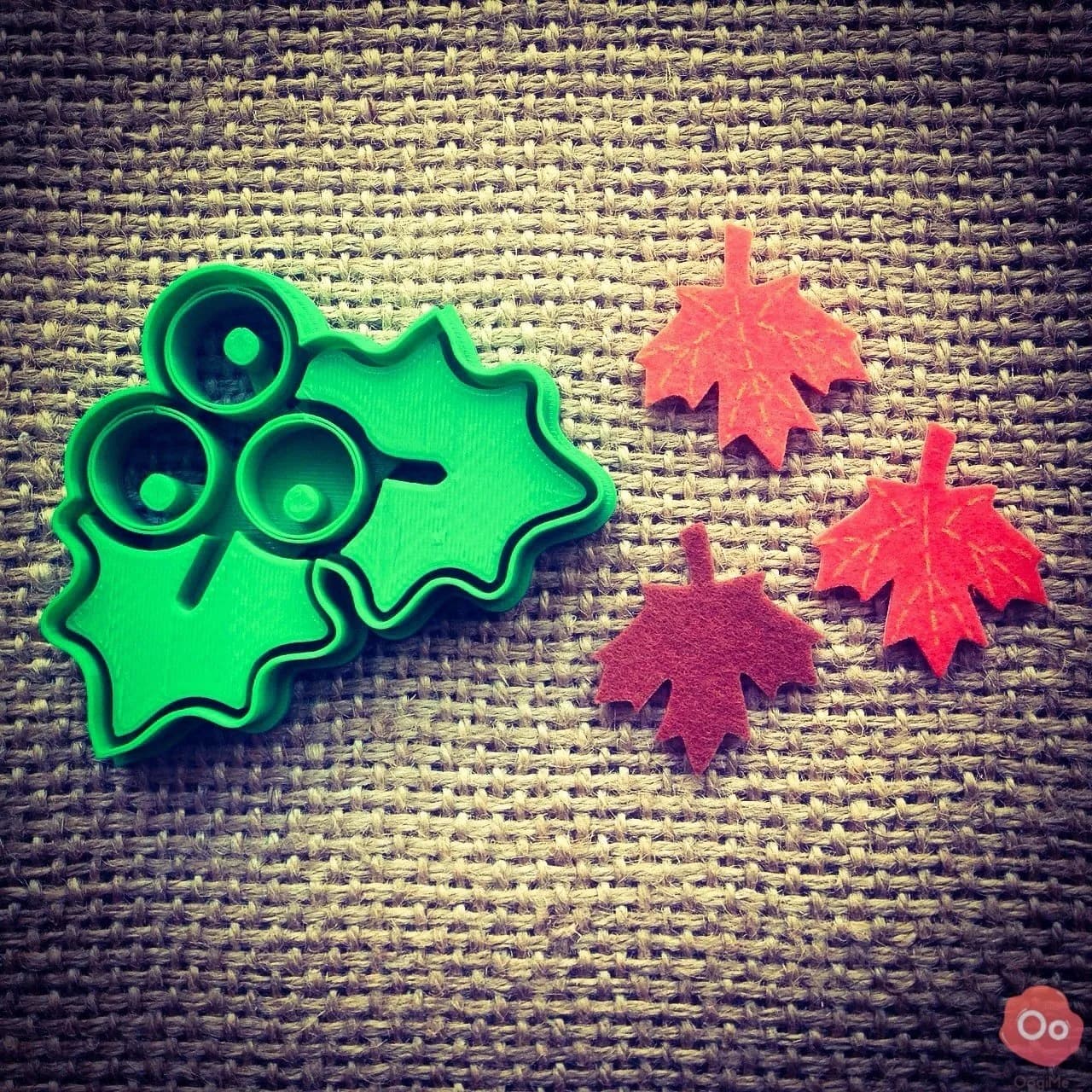 STL - Cortador de galletas de acebo