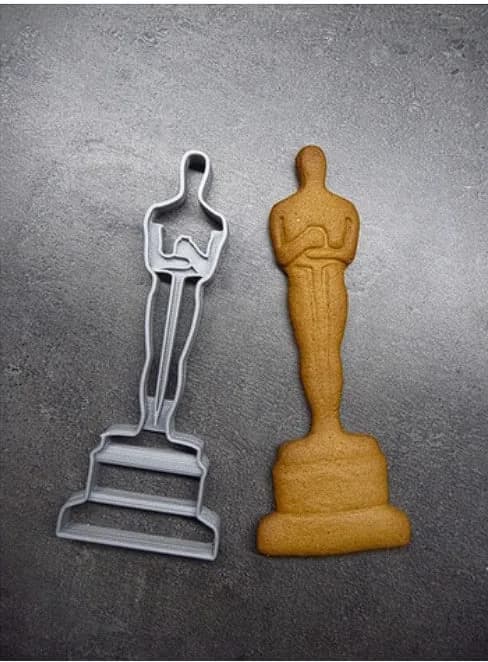 STL - Cortador de galletas premio Oscar