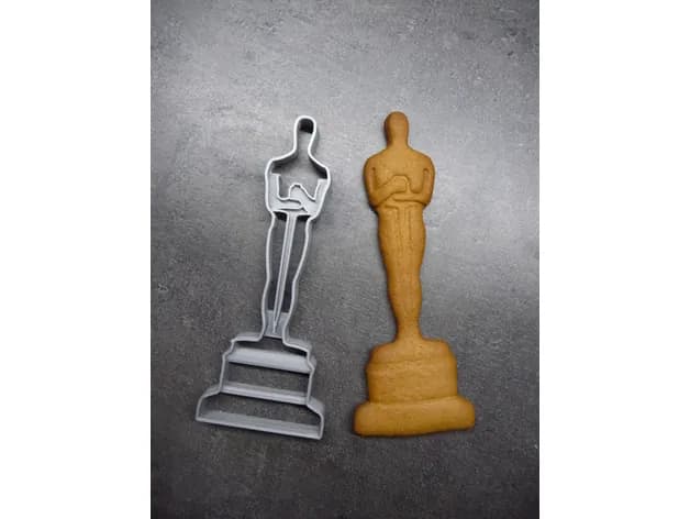 STL - Cortador de galletas premio Oscar