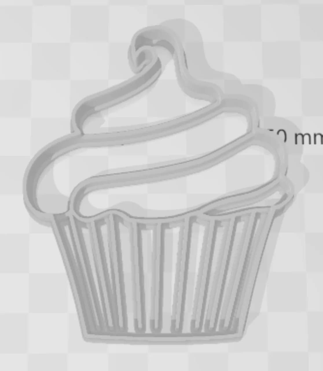 STL - Cortador de magdalenas