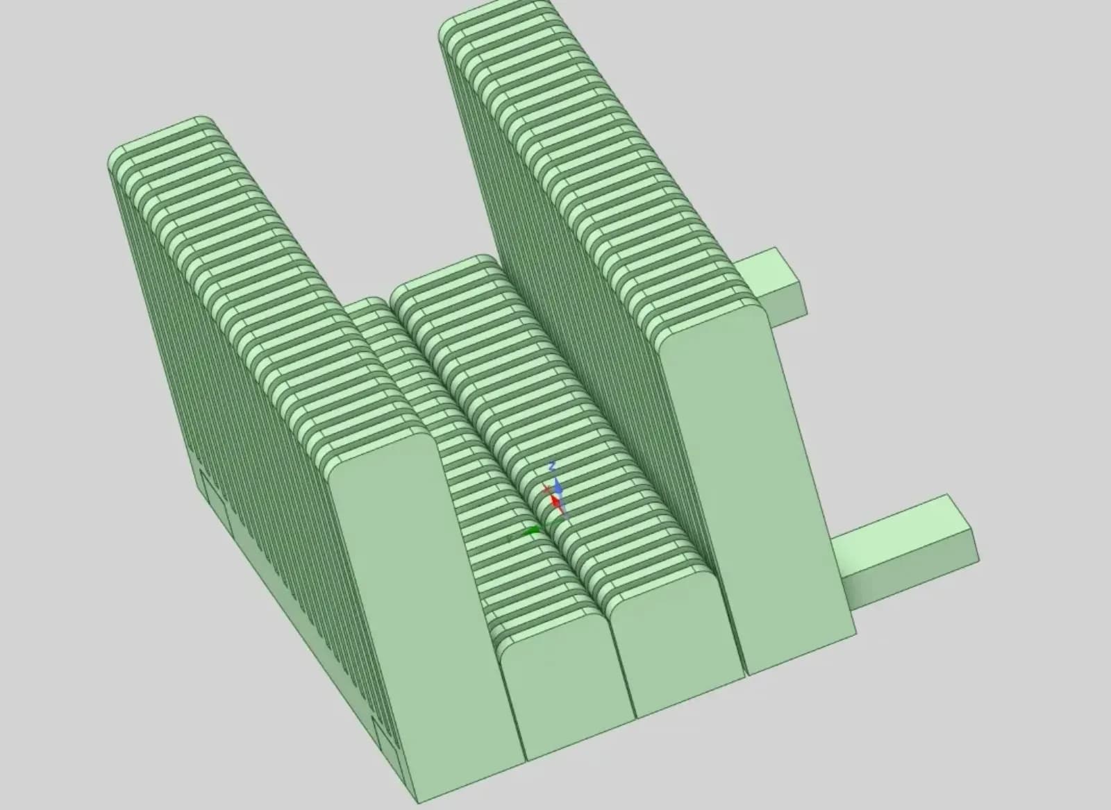 STL - Cortador de patatas en espiral 2 render 3