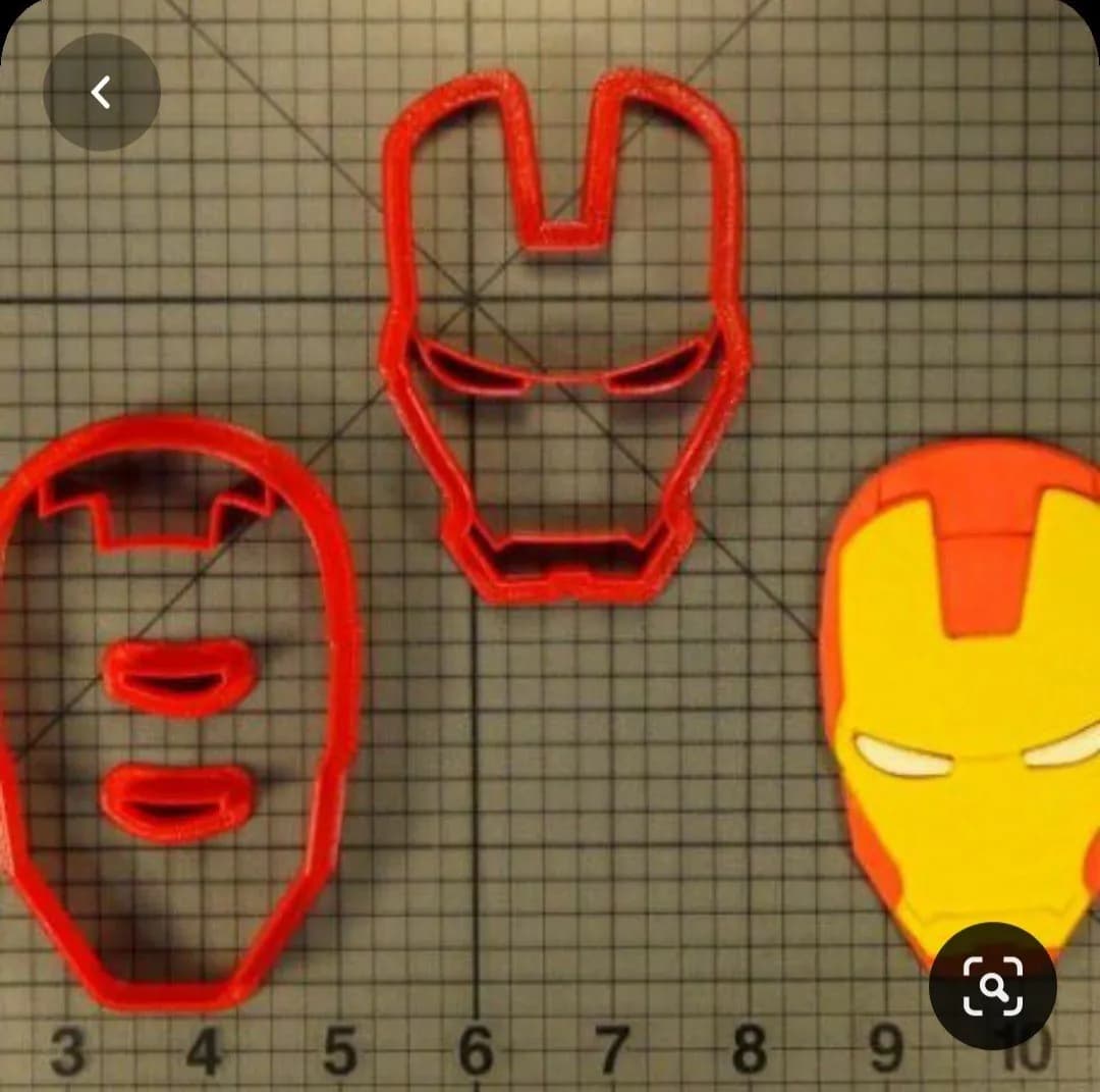 STL - Cortadores de Galleta Iron Man
