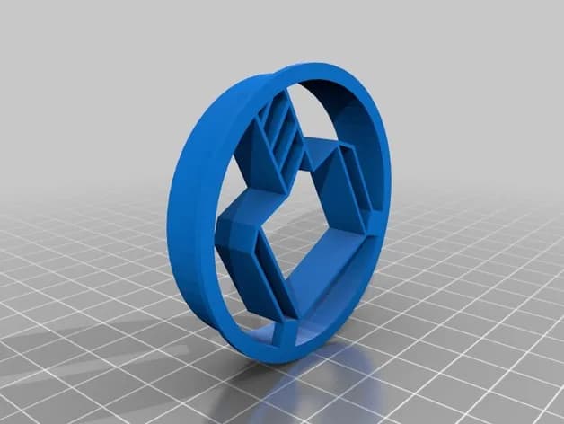 STL - Cortadores de galletas Avengers render 2