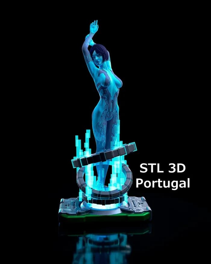STL - Cortana de Halo