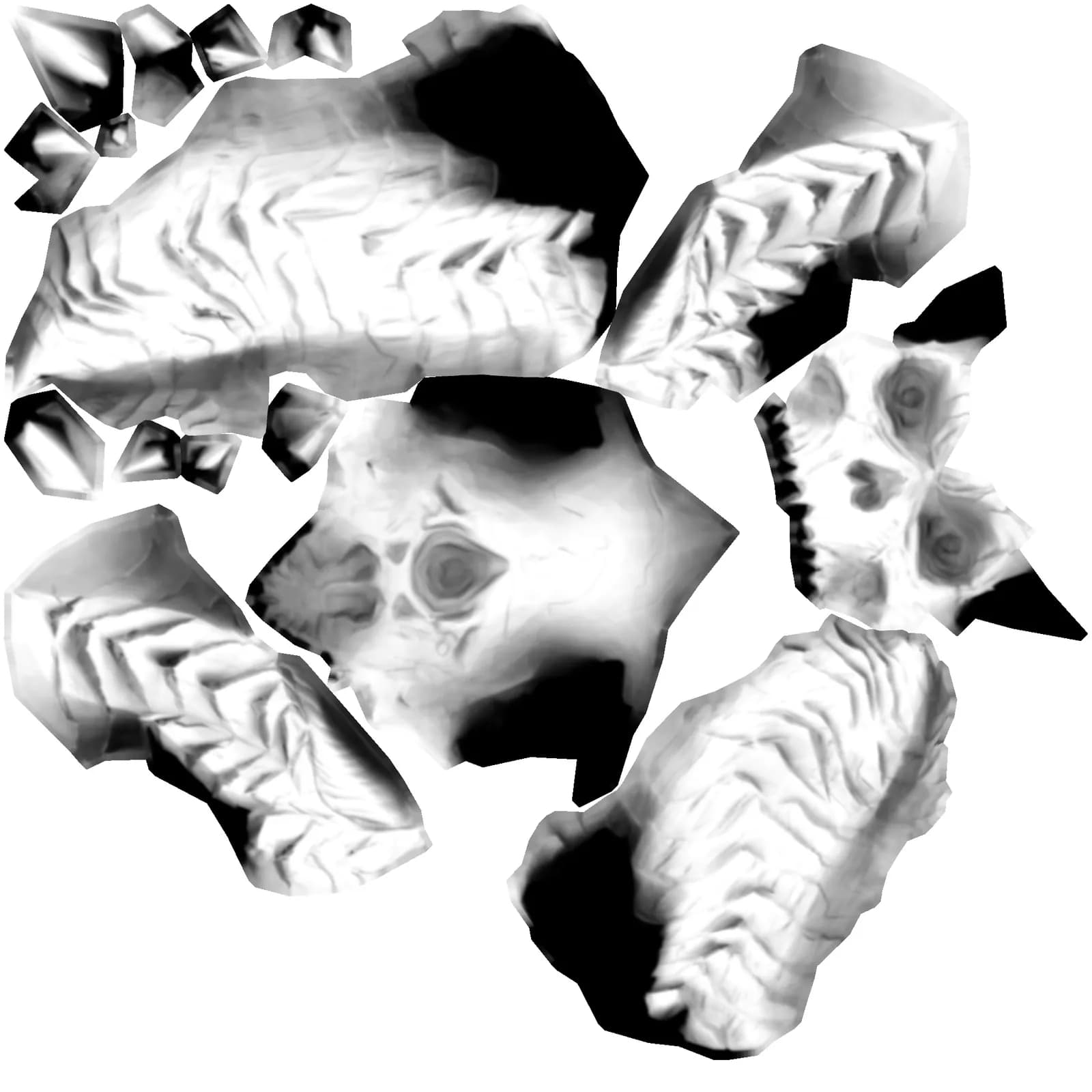 STL - Craneo de Diablo render 3