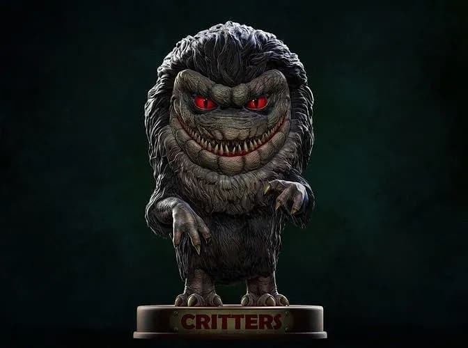 STL - Critter figura render 2