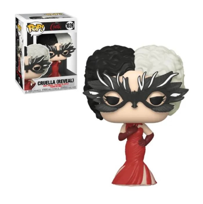 STL - cruella funko (red dress)