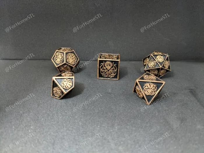 STL - cthulhu dice