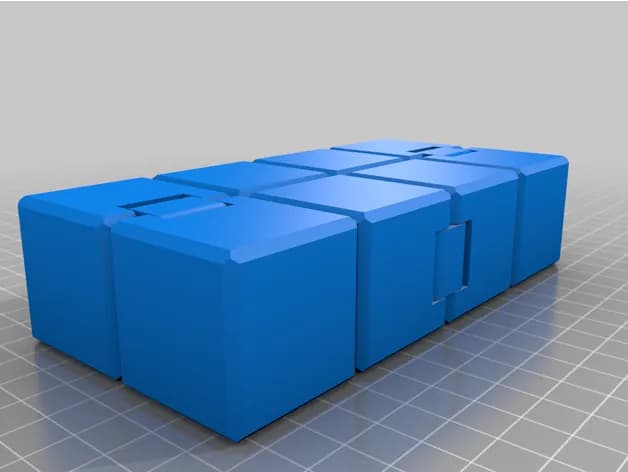 STL - Cubo infinito 3D imprimible render 4