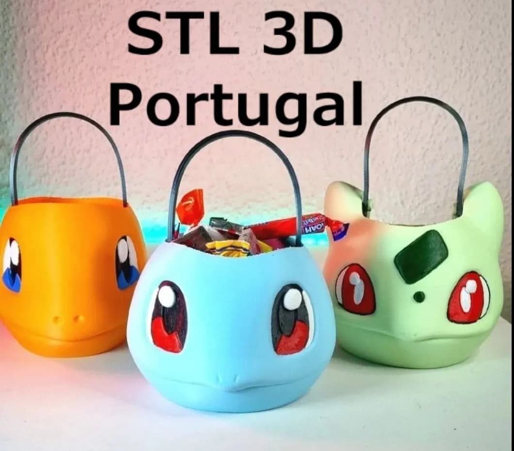 STL - Cubos de dulces Pokémon