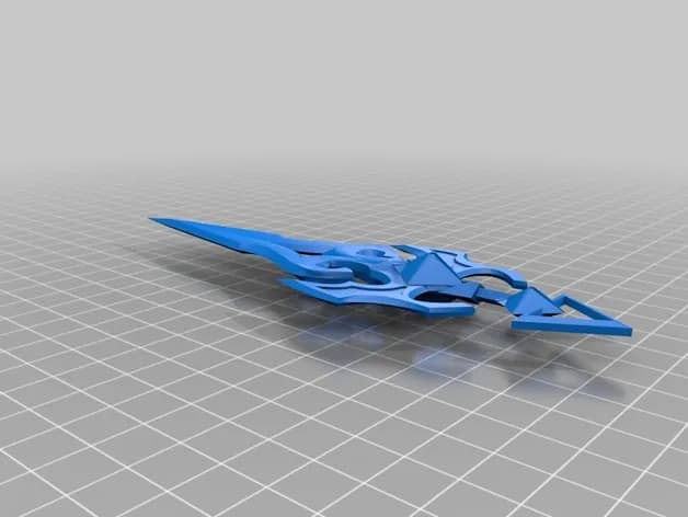 STL - Cuchilla con Cadena de Scorpion