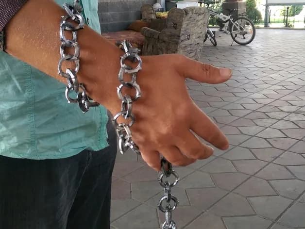 STL - Cuchilla con Cadena de Scorpion