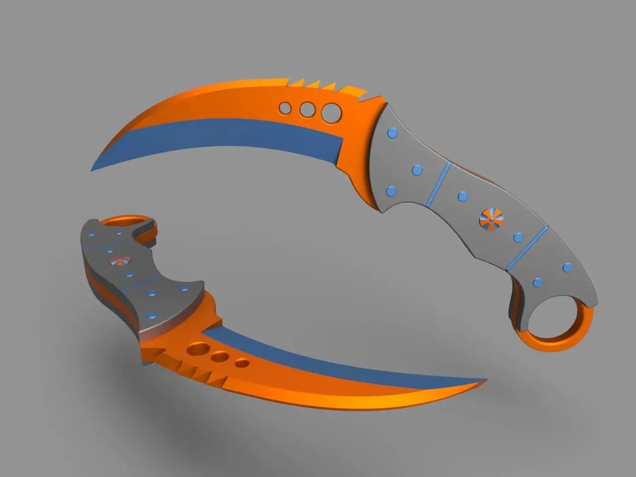 STL - Cuchillo de Talon CS:GO