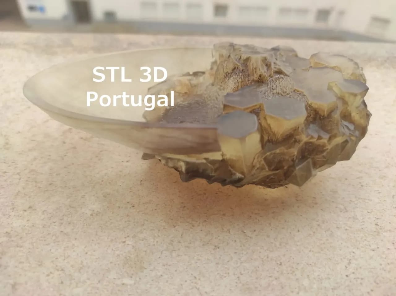 STL - Cuenco de Cristales Geométricos