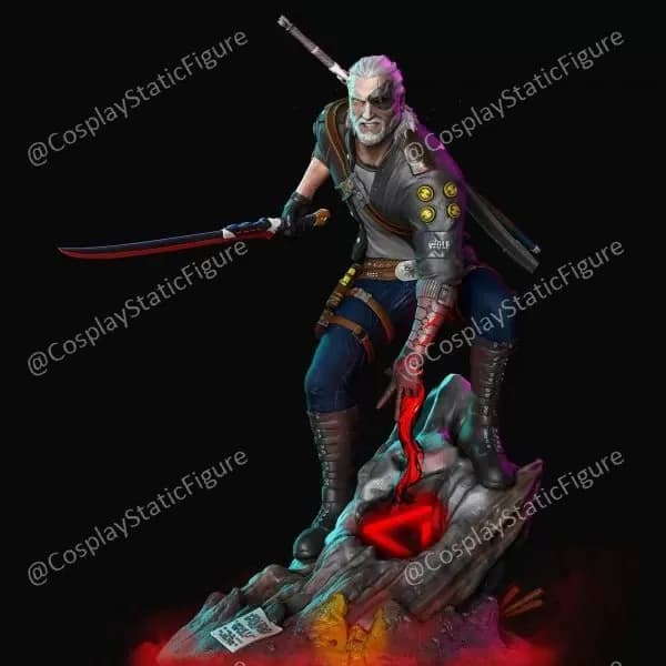 STL - cyber geralt