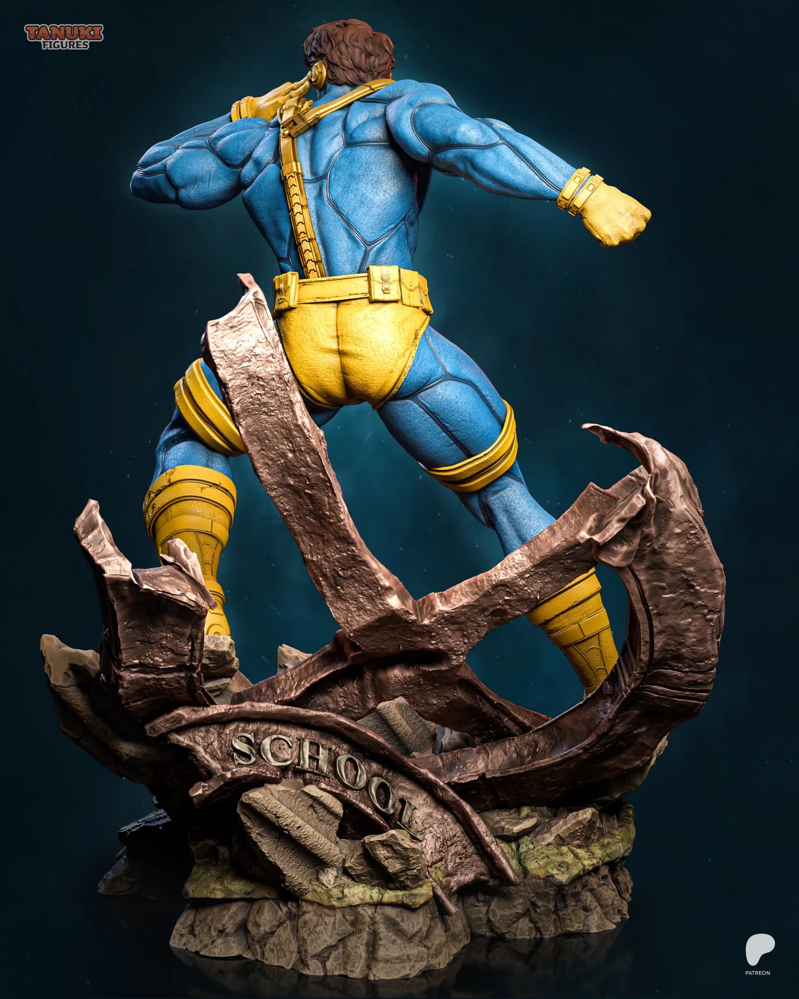 STL - Cyclops de los X Men render 5