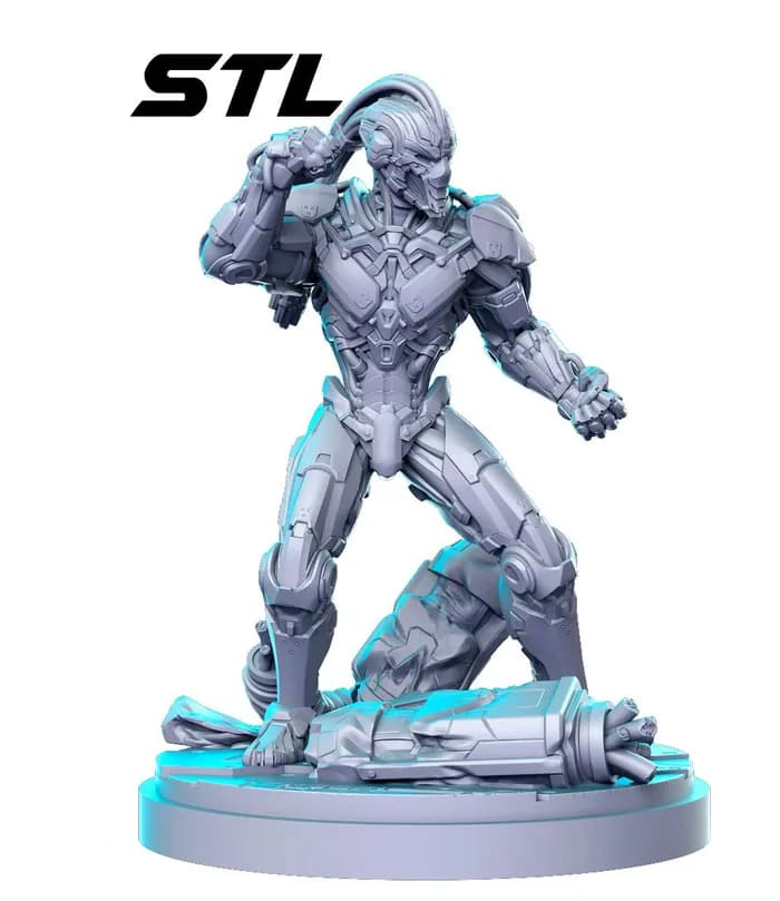 STL - cyrax render 2