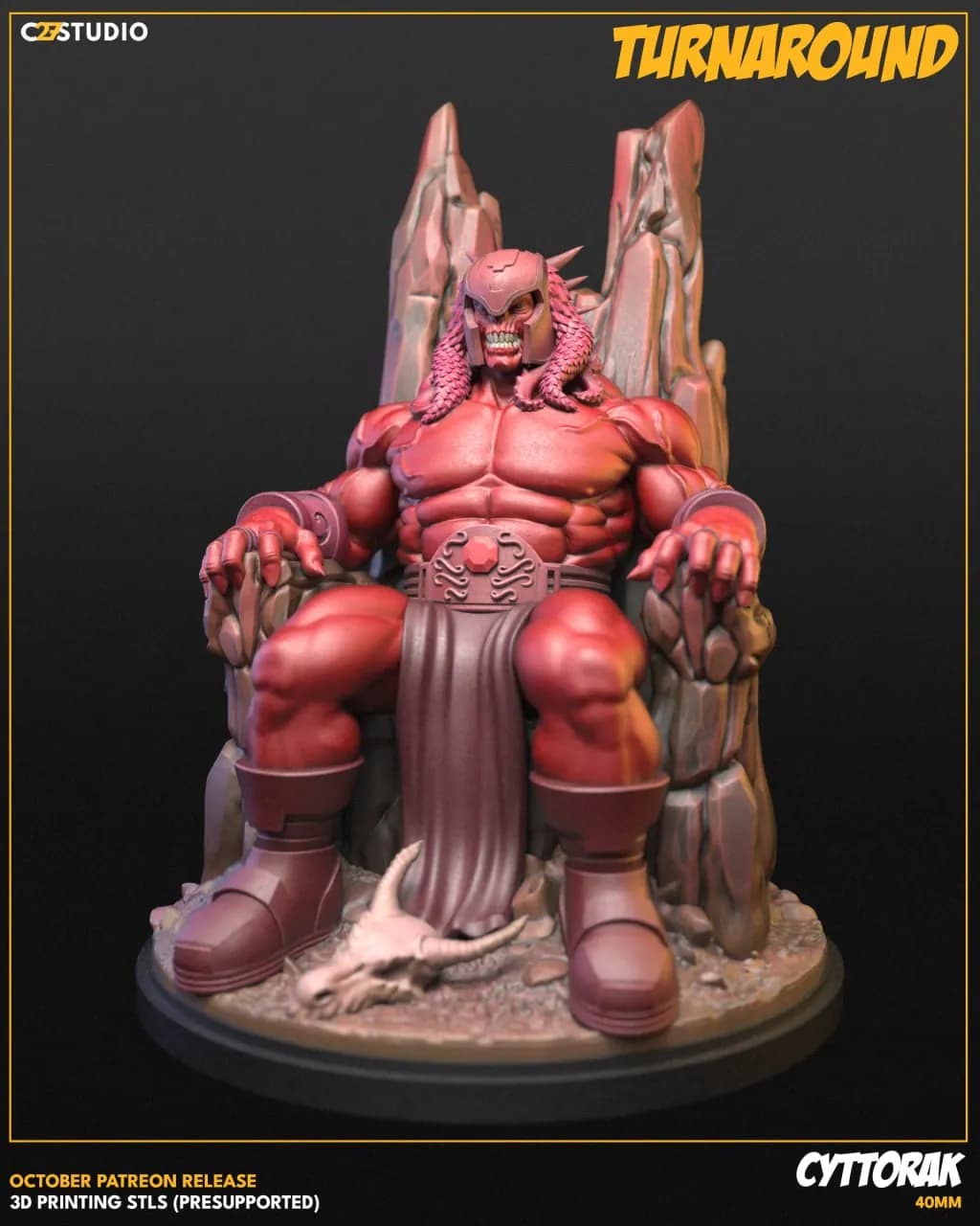 STL - Cyttorak figura mística render 2