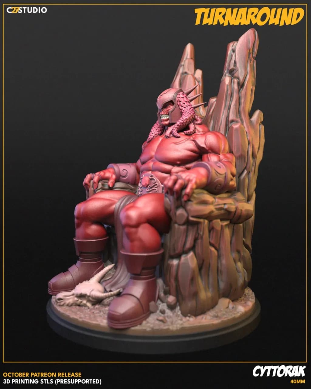 STL - Cyttorak figura mística render 3
