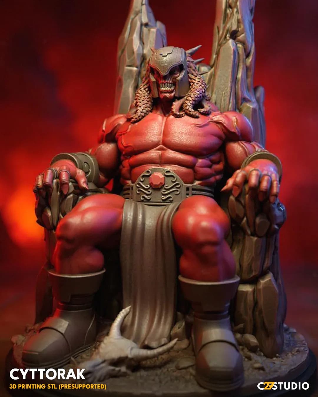 STL - Cyttorak figura mística render 5