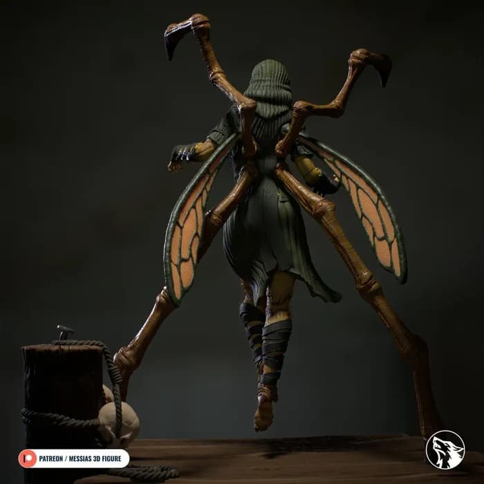 STL - d vorah mortal kombat@hehestl render 3