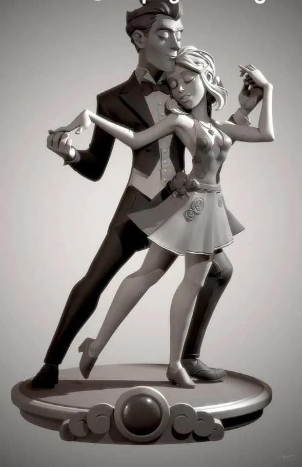 STL - dancers stl