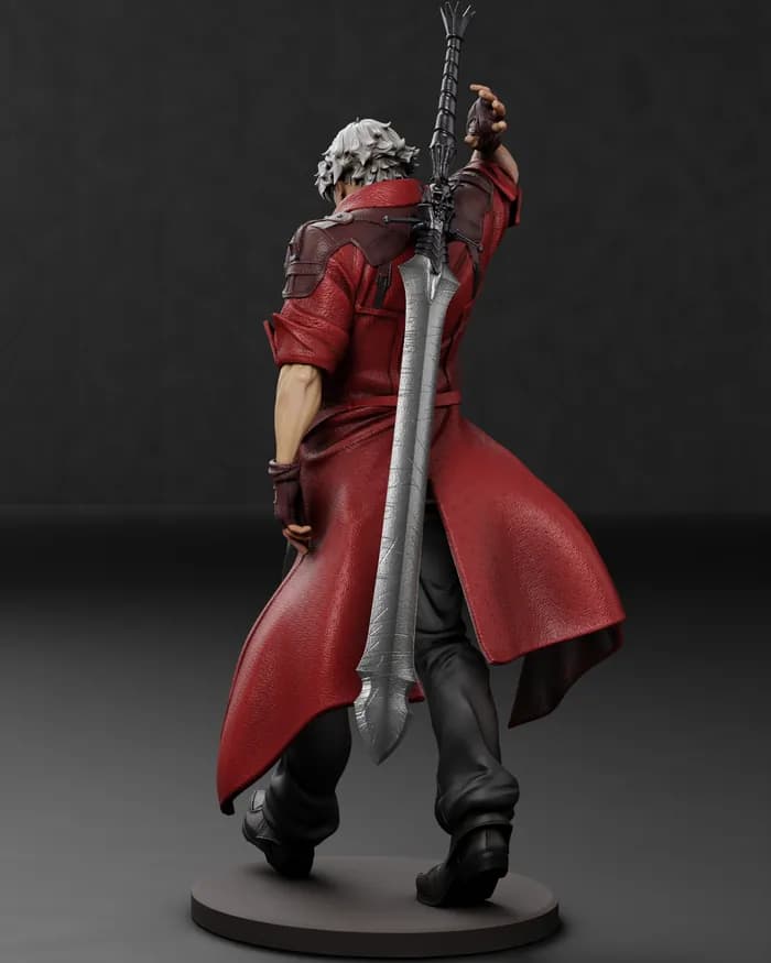 STL - Dante de Devil May Cry render 4