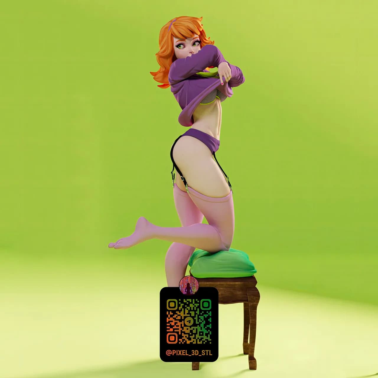 STL - Daphne Blake Scooby Doo 4