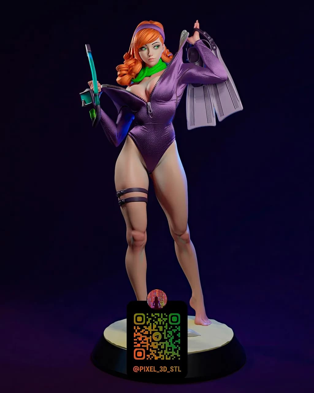 STL - Daphne Blake Scooby Doo 8
