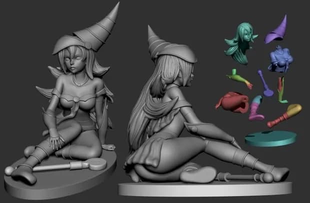 darkmagiciangirl stl t2