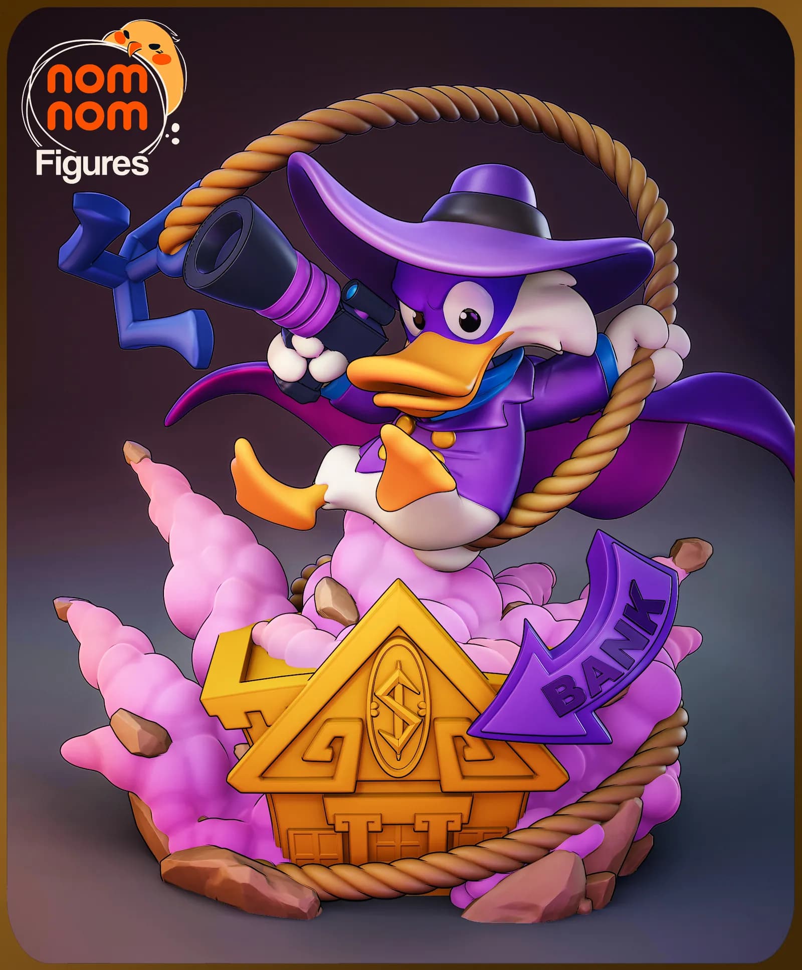 STL - Darkwing Duck figura