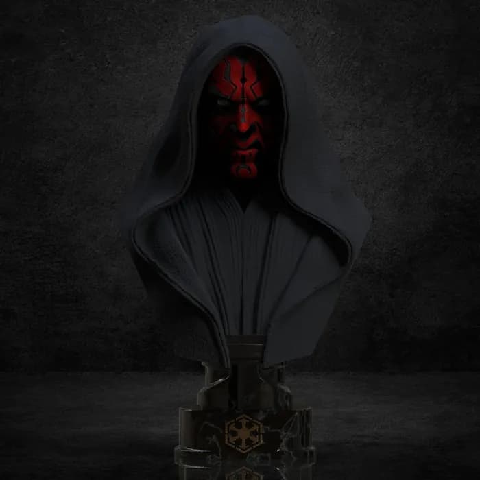 STL - darth maul bust star wars