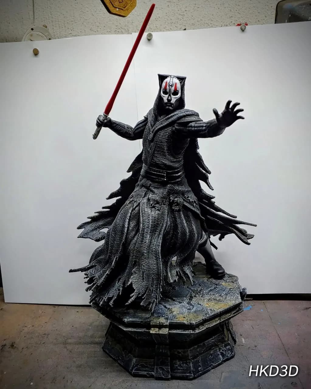 STL - Darth Nihilus Figura render 2