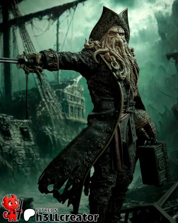 STL - davy jones
