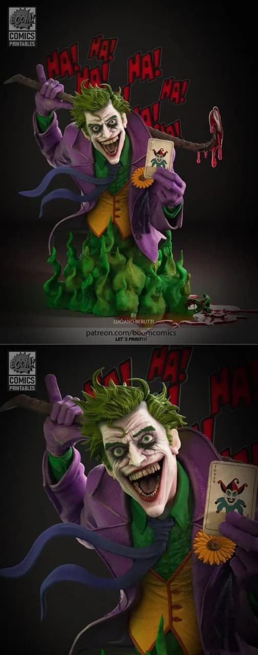 STL - dcjokerbust
