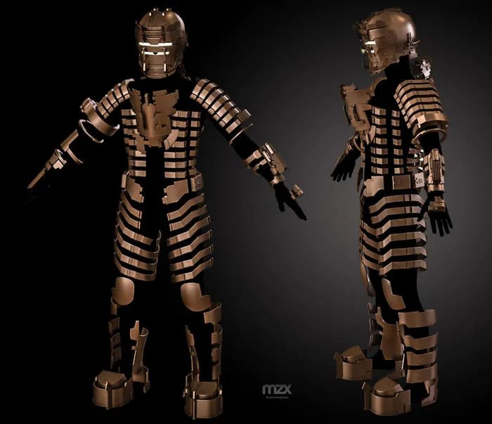 STL - dead space suit