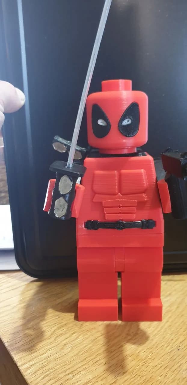 STL - deadpool lego
