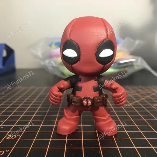 STL - deadpool marvel