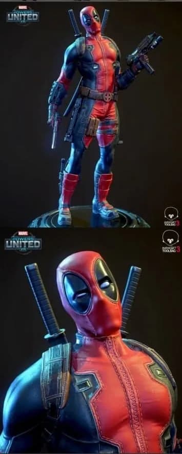 STL - Deadpool Marvel Powers United VR