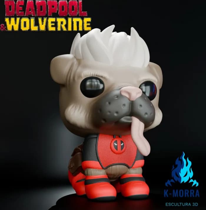 STL - deadpool wolverine