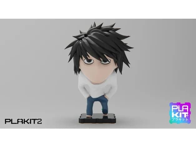 STL - death note l 2 render 2