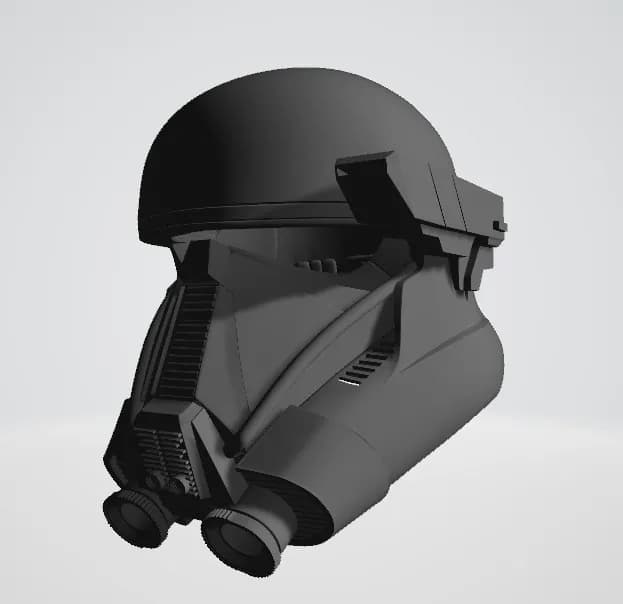 STL - Deathtrooper Helmet DO3D