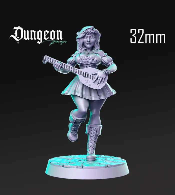 STL - Deirdre la Barda render 2